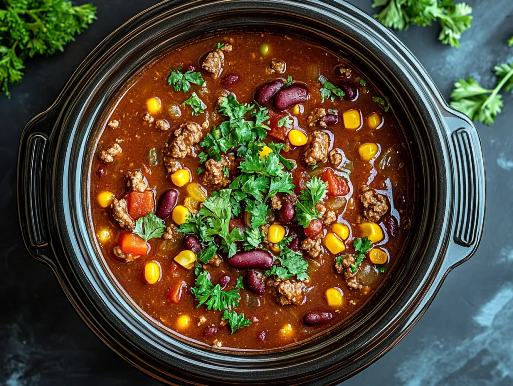 Slow Cooker Ground Beef