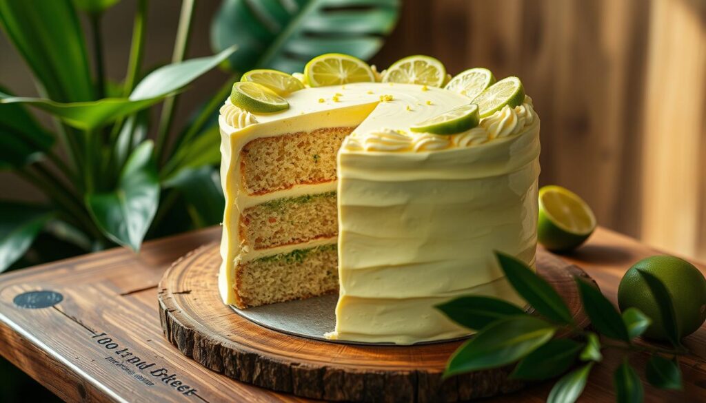 key lime cake