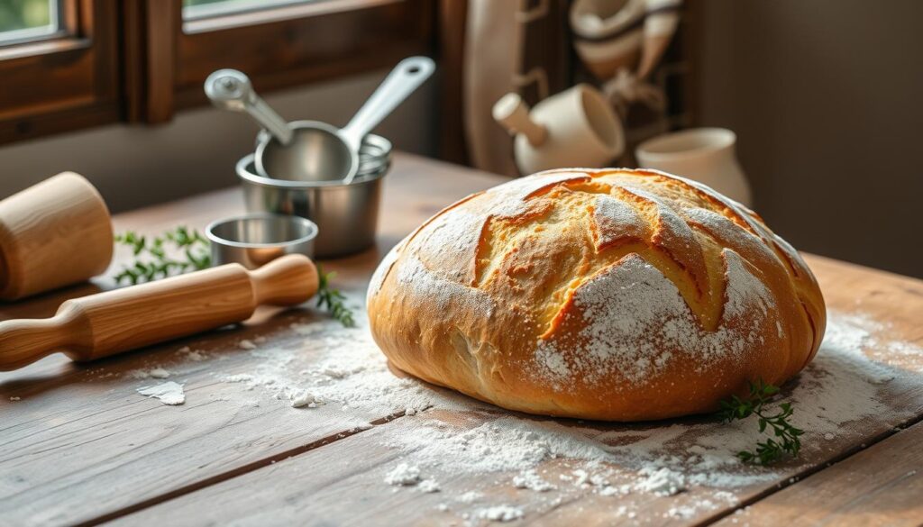 Homemade bread