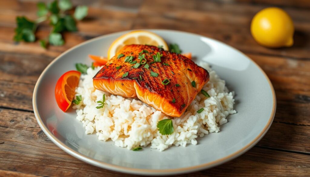 salmon and rice recipes