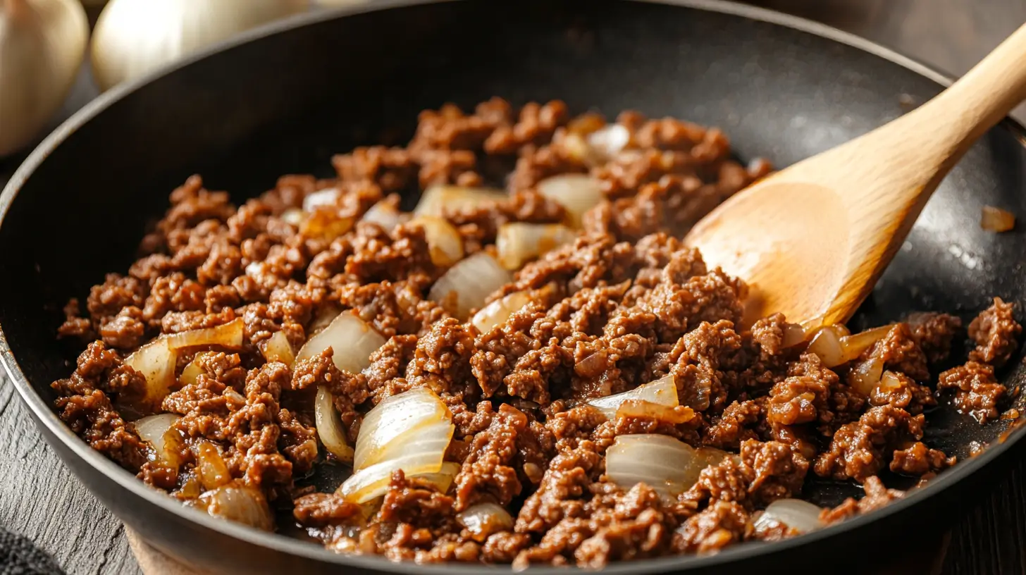 how to cook frozen ground beef