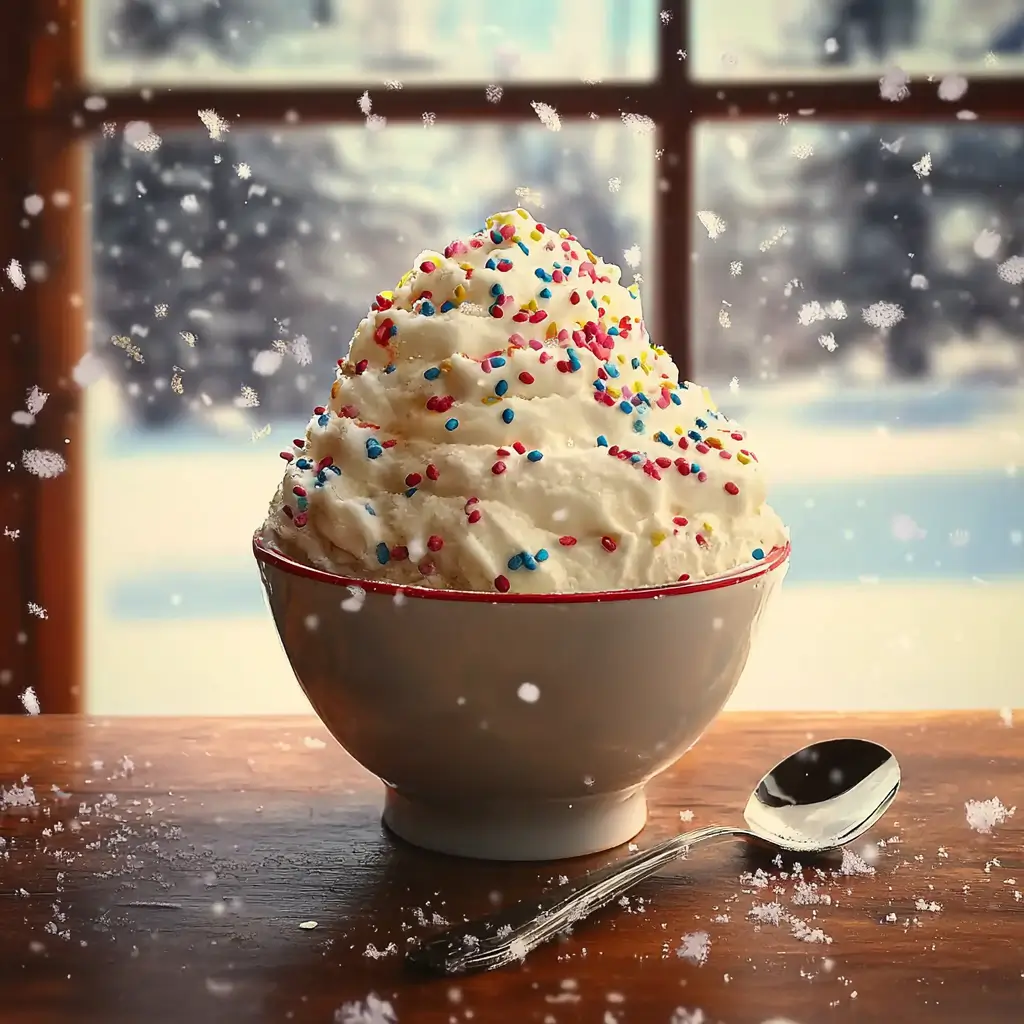 snow cream
