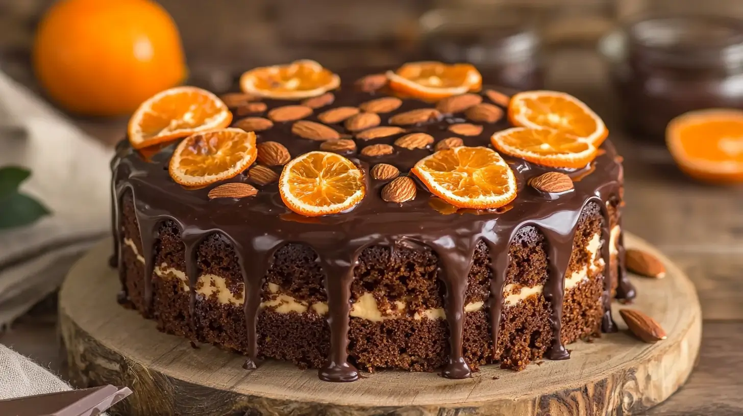 Prolific Oven Chocolate Orange Almond Cake Recipe