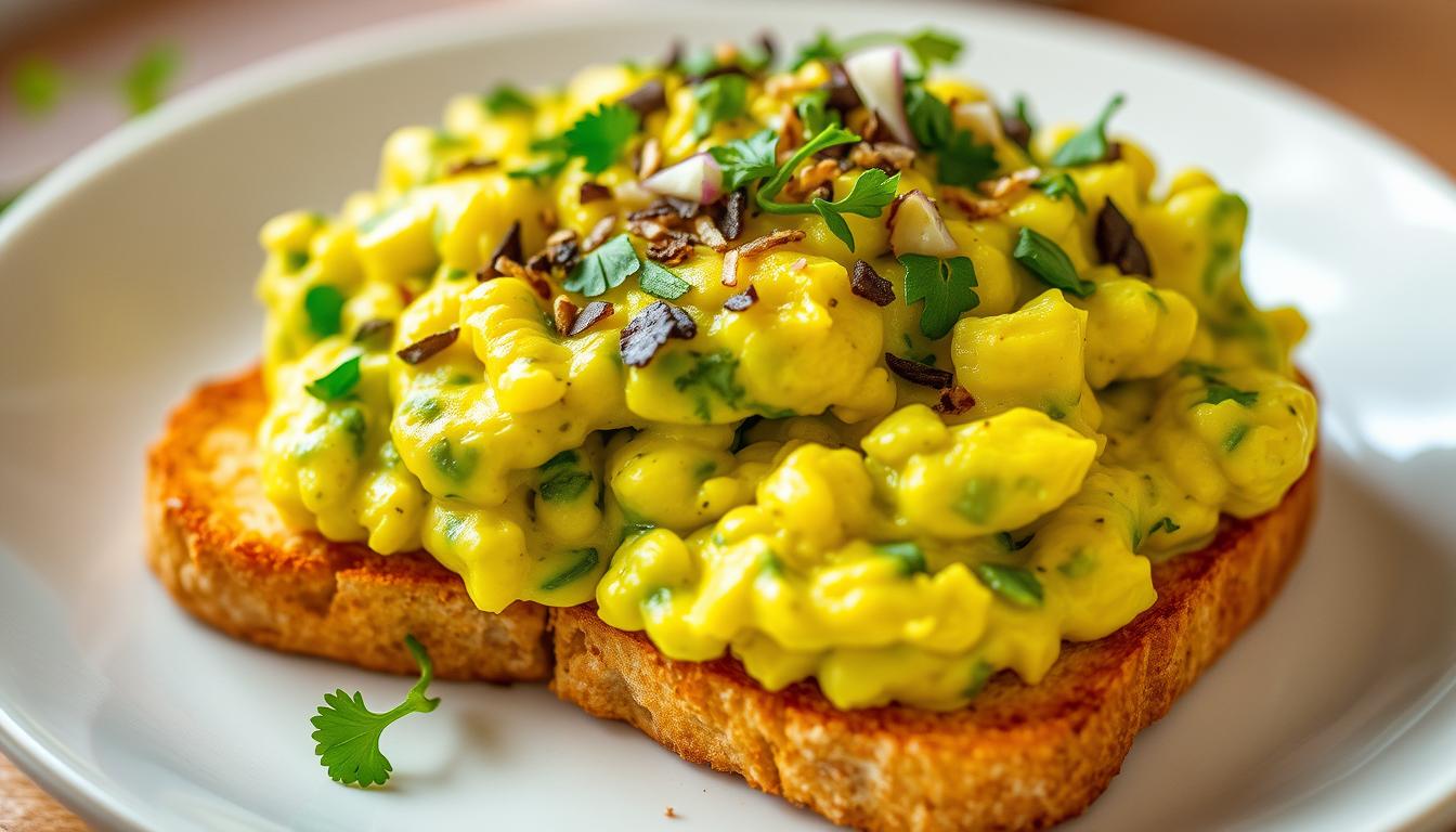 Avocado Scrambled Eggs Recipe
